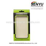 custom envelop screen protector packaging boxes with clear window