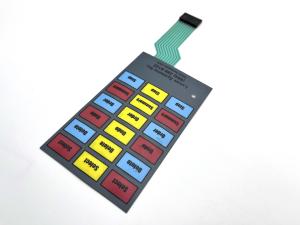Mechanical Keyboard Switches Tactile Switch Keypad With Transparent Window Display