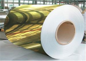 China Customized Thickness Aluminum Sheet Roll With Mirror Surface For Interior Mosaic Panel on sale