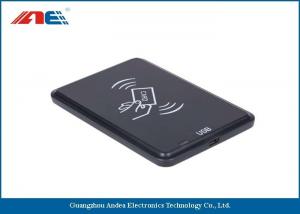 China 16CM Reading Range USB RFID Reader Writer Desktop / Laptop Powered RF Power 200mW on sale
