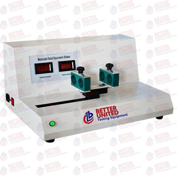 Buy AASHTO T193 Aggregate Testing Equipment Motorized Sand Equivalent Shaker at wholesale prices