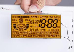 HTN Lcd Display Custom Monochrome Transparent Digital 7 segment 14 segment Lcd Display