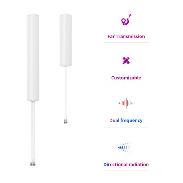 240*63*63mm Outdoor MIMO 4G 5G Cylinder Antenna for Maximum Input Power up to 50W