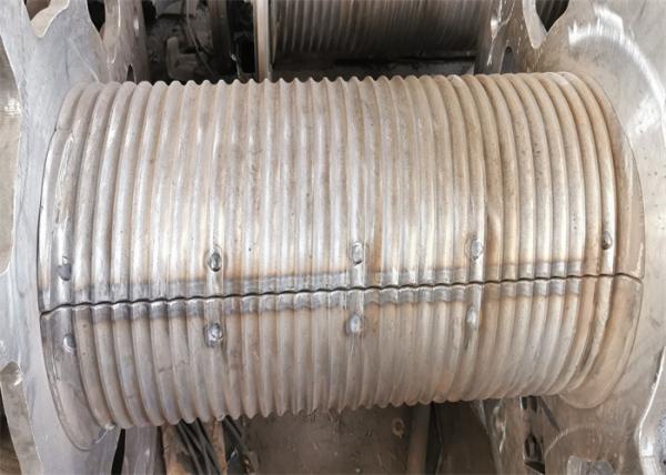 Customizable Smooth Drum With Split Lebus Sleeves Fixed By Bolt Or Plug Weld