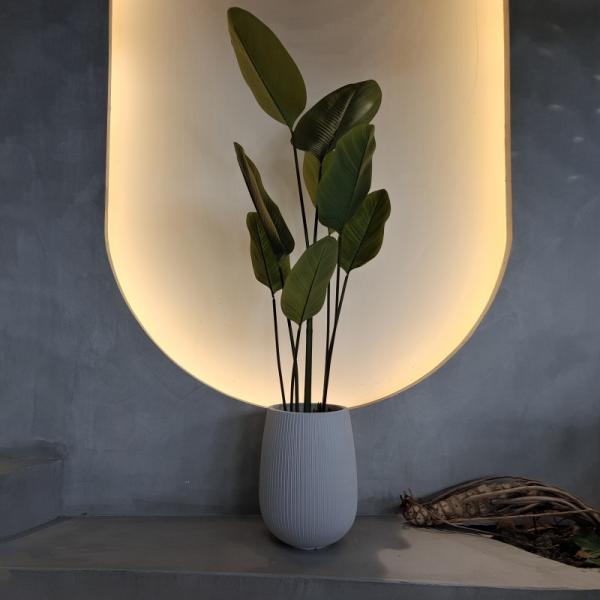 Plastic Customized Large High Artificial Plants 120CM In Various Sizes Easy To Clean