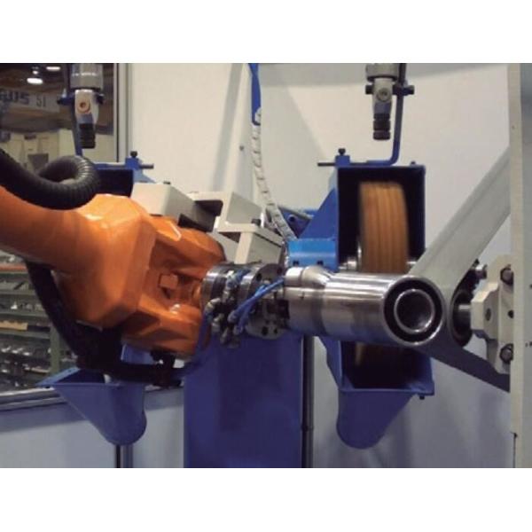 Fully Automatic Robotic Polishing Machine Color Customized With Robot Arm