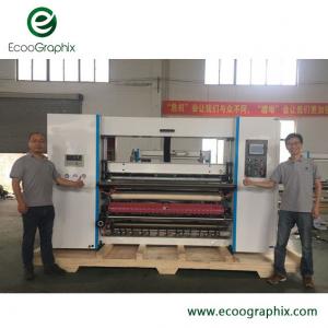 China Shaftless Thermal Paper Slitting Machine 1400mm Unwinding Width on sale