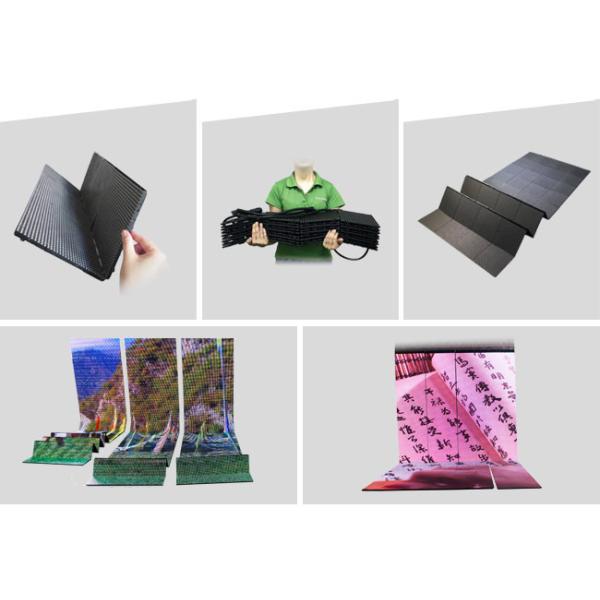 Foldable Billboard LED Display RGB / High Brightness LED Display P10 9M View Distance