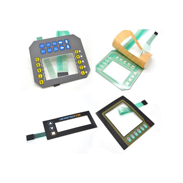 Buy OEM ODM Electronic Membrane Switch With Graphics Overlay Metal Dome at wholesale prices
