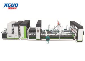 Digital Folder Gluer Machine Wire Touching Pasting Carton Gluing Machine
