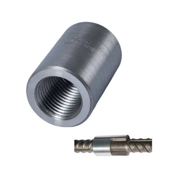 Quality Metallic Material 16mm Mechanical Rebar Splice Connector / Coupler for sale