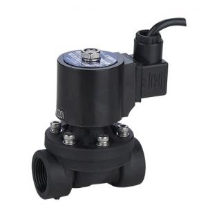 Quality High Speed Plastic Water Fountain Solenoid Valve 2 Inch Low Voltage for sale