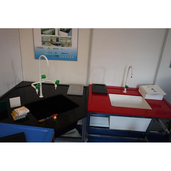 Mold marine acid resistant laboratory sinks rectangular / lab work surfaces