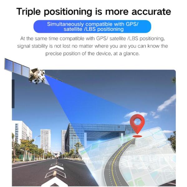 Vehicle 4G GPS Tracker Remote Control ACC Detection With 140mAh Battery