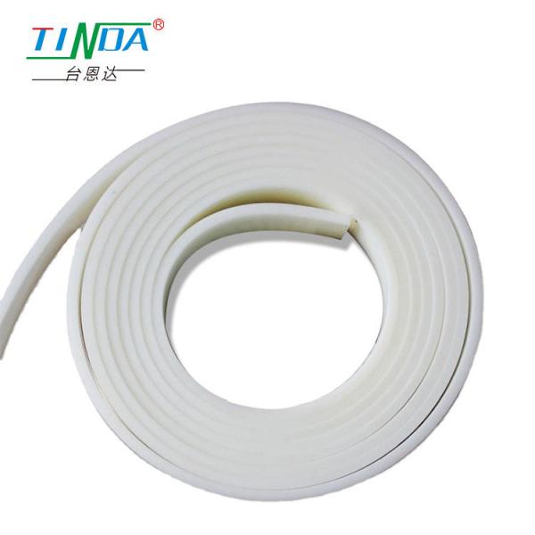 Buy White Screen Printing Squeegee Replacement Rubber Roll 1.5mm To 10mm at wholesale prices