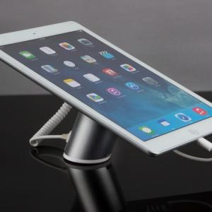 Quality COMER anti-theft desk mounting Tablet security display stand holder solutions with charger and alarm for sale