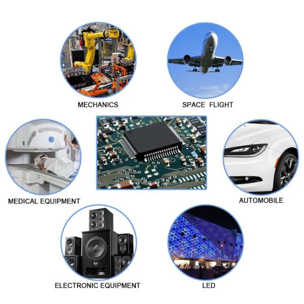 0.3mm-6mm Prototype Printed Circuit Board Assembly OEM ODM Multilayer