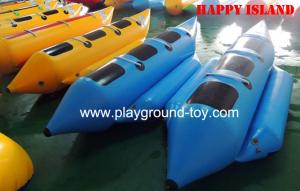 Quality Custom PVC Inflatable Boats , Water Amusement Floating Boats For Kids RQL-00401 for sale