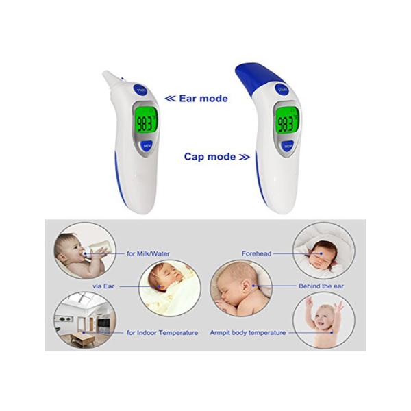 Newest Non - Contact Infrared Forehead / Ear Thermometer For Family Use