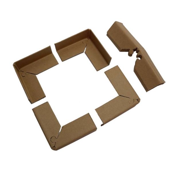 Customizable Pallet Corner Protectors For Securing Palletized Goods And Reducing Damage Risk
