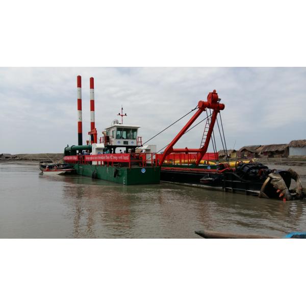 Keda Sand Dredger Machine Cutter Suction Sand Dredger With Hydraulic System