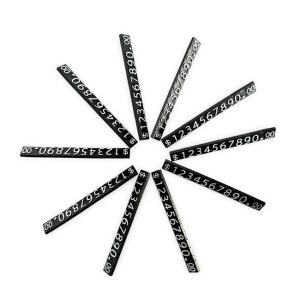 Quality AP3-10-7.5 Triangular Price Tag Cube Number Labels For Adjustable Commodity Boards for sale