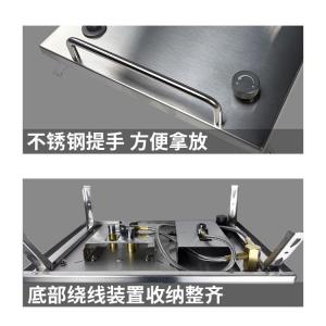 China Custom Stainless Steel Outdoor BBQ Equipment 35X25X11cm Gas Stove Easily Assembled on sale