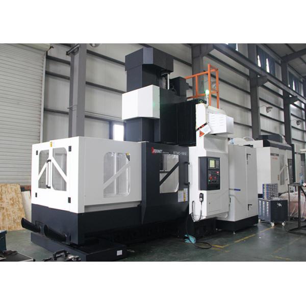 High Precision Double Column Machining Center , 900 * 1400mm Table Gantry CNC Mill