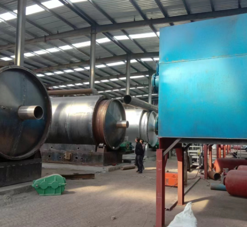 10 Tons Waste Tyres Pyrolysis Plant Flat world FL2600 for Engine