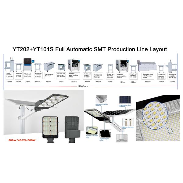 12 Heads LED Mounting Machine SMD Mounting Machines With Camera Vision