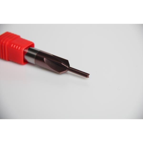 Customized Carbide Tapered End Mills / Durable Straight Flute End Mill