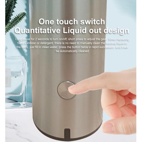 9oz Touchless Sensor Liquid Soap Dispenser Infared Motion Dish Wash Countertop