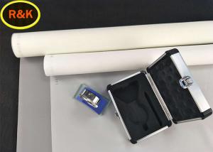 China High Tension Polyester Screen Mesh Plain Weave Faster Tension Stability on sale
