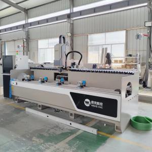 China Aluminium CNC Punching Machine For Window Door 3200mm 3000mm 3 Axis CNC Machining Center With 6 Tool Changer on sale