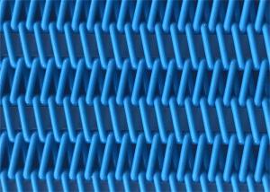 China ISO9001 Plain Weaving Polyester Spiral Mesh Belt Easy To Clean Fruit Can Be Pressed on sale