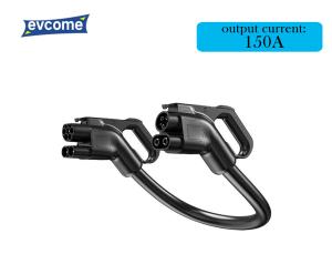 China EVCOME CCS2 To CCS1 DC Adapter  (1000V DC  150A) Ev Charger Connector  OEM ODM on sale