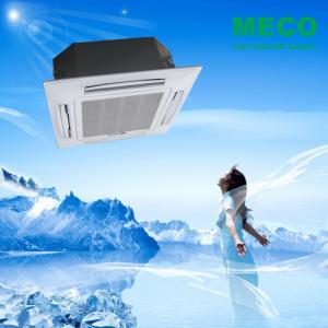 Quality Chilled water 4 way ceiling concealed cassette type fan coil units-1400CFM 4 TUBE for sale