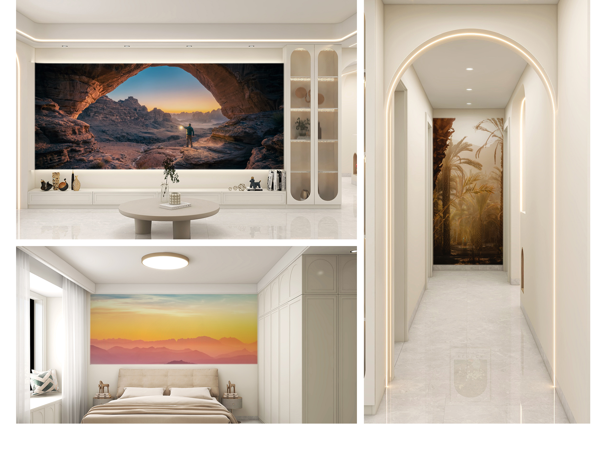 Portable Wall Printer 3D 5D Effect Affordable Price and Good Quality Large Format UV 3D Wall Printing Machine