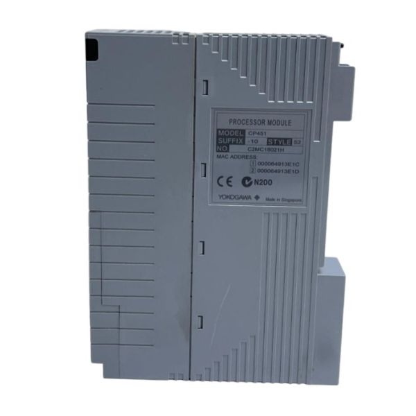 Yokogawa CP451-10 Control Processor PLC Module with Redundant Controller CPU, Dual-core PowerPC Architecture, and 8,000 I/O Points