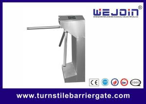 China Semi Automatic Vertical Tripod Turnstile Gate With Rfid Access Control System on sale