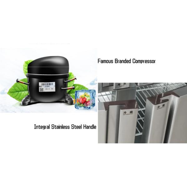 Multipurpose Sandwich Prep Table Cooler SUS201 Practical Durable