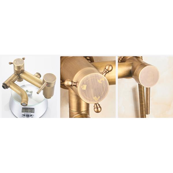 Luxury Copper Antique Shower European Rain Shower Faucets