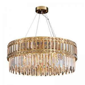 China Modern Luxury Crystal Chandelier Contemporary Flush Mount Ceiling Light Fixture Raindrop modern style light cad layout on sale