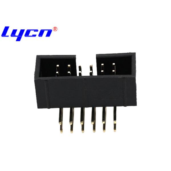 PCB Wire To Board Box Header Connector 2.54mm Pitch Data Communication 10 - 100P