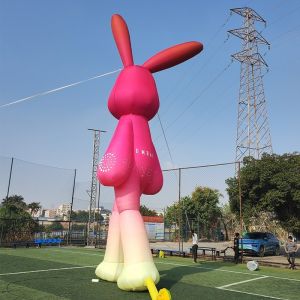 Giant Inflatable Rabbit Inflatable Rabbit Cartoon Inflatable Bunny For Art