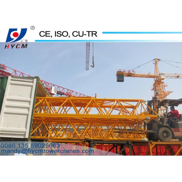 3m to 52m Working Range Topless Tower Cranes 400m Rope Length 5ton Top Slewing Crane 5210