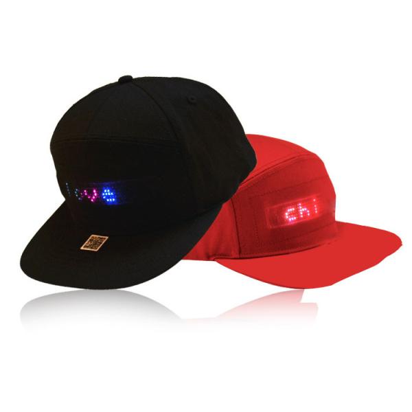 Buy Bluetooth LED Message Cap Editing Text Animated Drawing Pattern at wholesale prices