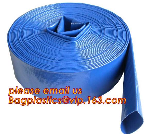 Buy Liquid PVC Layflat Discharge Tubing High Pressure Water Hose 40MM For Agriculture Project at wholesale prices