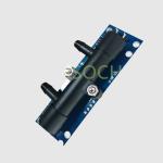 Low cost ultrasonic oxygen sensor for oxygen concentration/flow/temperature