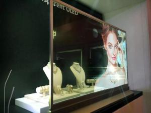 China Lightweight OLED Display Panel , Ultra Thin Touch Screen Interactive Display on sale